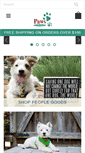 Mobile Screenshot of pawspetboutique.com